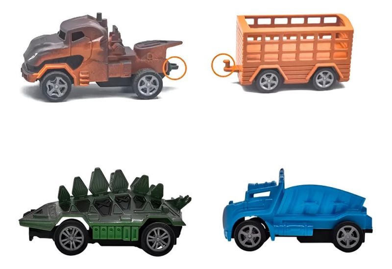 Comprar Carros De Impulso Dinosaurio Juguete Int en Electroshopy - Ángulo 2
